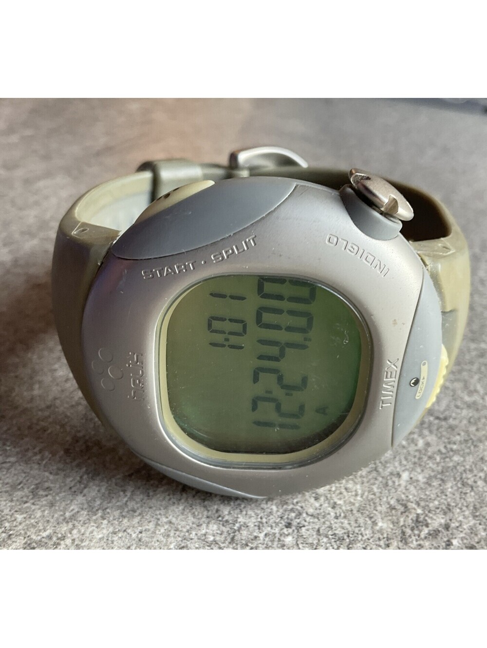 Timex Helix Thermometer Barometer Altimeter Watch 1980s Japan Digital Watch B-A